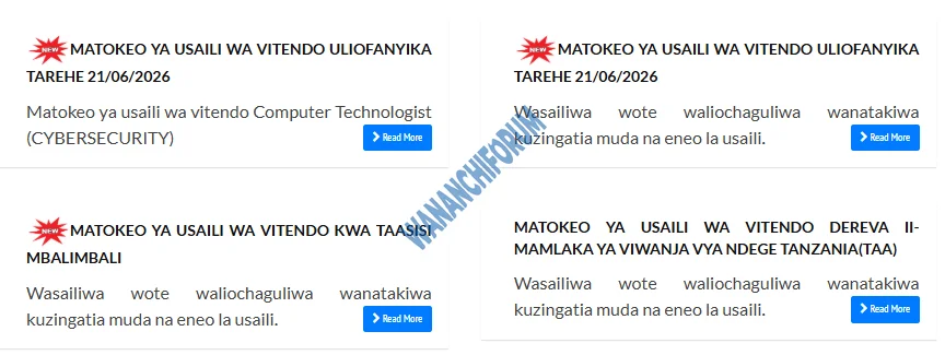 MATOKEO YA USAILI WA VITENDO ULIOFANYIKA TAREHE 21/06/2026